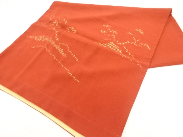 JAPANESE KIMONO / VINTAGE SHAWL / CUTWORK / PINE